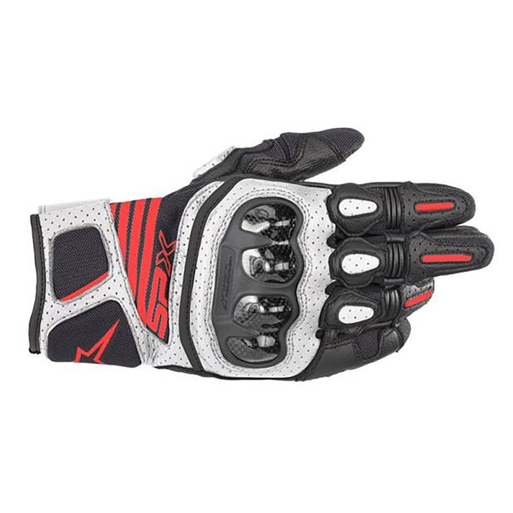 Alpinestars Alpinestars Carbon v2 Gloves Black White & Red